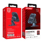 KAKUSIGA βάση smartphone αυτοκινήτου KSC-426B για ταμπλό, μαγνητική, μαύρη - Image 3