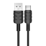 KAKUSIGA καλώδιο USB-C σε USB KSC-710, 3A, 480Mbps, 1.2m, μαύρο