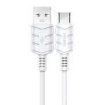 KAKUSIGA καλώδιο USB-C σε USB KSC-710, 3A, 480Mbps, 1.2m, λευκό