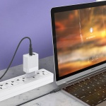 KAKUSIGA καλώδιο USB-C σε USB-C KSC-710, 60W, 480Mbps, 1.2m, λευκό - Image 2