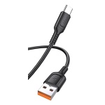 KAKUSIGA καλώδιο USB-C σε USB KSC-805, 3A, 480Mbps, 1m, μαύρο