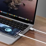 KAKUSIGA καλώδιο USB-C σε USB KSC-805, 3A, 480Mbps, 1m, λευκό - Image 2