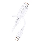 KAKUSIGA καλώδιο micro USB σε USB KSC-805, 2.4A, 480Mbps, 1m, λευκό
