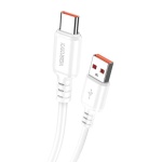 KAKUSIGA καλώδιο USB-C σε USB KSC-982, 3A, 480Mbps, 1m, λευκό