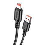 KAKUSIGA καλώδιο Lightning σε USB KSC-982, 3A, 480Mbps, 1m, μαύρο
