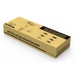 BRATECK βάση γραφείου για 2x οθόνες LDT40-G02, 17-32", έως 8kg - Image 5