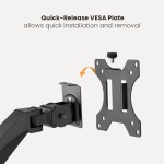 BRATECK βάση γραφείου οθόνης LDT56-C012, 17-32", έως 9kg - Image 4