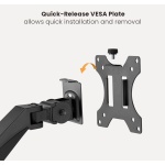 BRATECK βάση γραφείου για 2x οθόνες LDT56-C024, 17-32", έως 9kg - Image 3