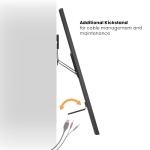 BRATECK επιτοίχια βάση τηλεόρασης LED-1948, 43-100", έως 75kg, ultra slim, fixed - Image 4