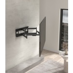 BRATECK επιτοίχια βάση τηλεόρασης LPA49-486XLD, 43-90", 80kg, heavy duty, full motion - Image 2