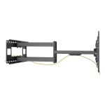 BRATECK επιτοίχια βάση τηλεόρασης LPA49-486XLD, 43-90", 80kg, heavy duty, full motion - Image 4