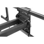 BRATECK επιτοίχια βάση τηλεόρασης LPA49-486XLD, 43-90", 80kg, heavy duty, full motion - Image 5