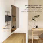 BRATECK επιτοίχια βάση τηλεόρασης LPA79-464, 43-90", έως 50kg, full motion - Image 4