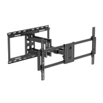 BRATECK επιτοίχια βάση τηλεόρασης LPA80-486A, 43-100", 80kg, heavy duty, full motion