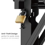 BRATECK επιτοίχια βάση τηλεόρασης LVW02E-48T, 37-70", έως 70kg, Pop-Out - Image 4