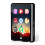 RUIZU MP3 player M7 με οθόνη αφής 2.8", 16GB, ελληνικό μενού, μαύρο