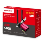 MERCUSYS κάρτα δικτύου MA86XE, AXE5400, Wi-Fi 6E, Bluetooth, PCIe, V.2.0 - Image 5