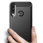 POWERTECH Θήκη Carbon Flex MOB-1524, Huawei Y6p, μαύρη - Image 2