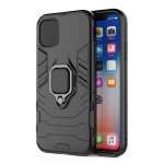 POWERTECH Θήκη Ring Armor MOB-1747 για iPhone 14 Plus, μαύρη