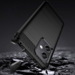 POWERTECH θήκη Carbon MOB-1848 για Xiaomi Note 12 5G/Poco X5, μαύρη - Image 2