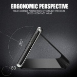 POWERTECH θήκη Clear view MOB-1863 για Samsung Galaxy A24, μαύρη - Image 2