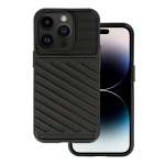 POWERTECH Θήκη Thunder MOB-1923 για iPhone 15 Pro, μαύρη