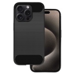 POWERTECH θήκη Carbon MOB-1929 για iPhone 15 Pro, μαύρη