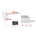 MERCUSYS Powerline Extender MP510 Kit, AV1000 Gigabit, WiFi, Ver: 1.0 - Image 5