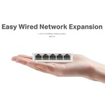 MERCUSYS Desktop Switch MS105, 5x 10/100 Mbps, Ver. 2 - Image 2