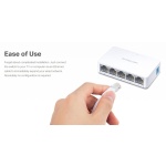 MERCUSYS Desktop Switch MS105, 5x 10/100 Mbps, Ver. 2 - Image 4