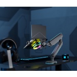 BRATECK βάση & ψύξη laptop NBH-8GL για βάση VESA, RGB, έως 17", μαύρη - Image 2