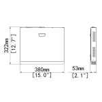 UNIARCH NVR καταγραφικό NVR-216S2-P16, H.265/H.264, 8MP, 16 κανάλια PoE - Image 3