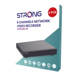 STRONG NVR καταγραφικό NVR1080-4P, 8MP/4K, H.265+, 4 PoE κανάλια - Image 4