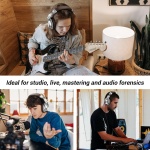 ONEODIO headphones Fusion A70, ενσύρματα/ασύρματα, Hi-Res, 40mm, ασημί - Image 4