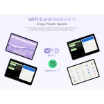OUKITEL tablet OT6, 10.1" FHD+, 4/64GB, 8000mAh, Android 13, γκρι - Image 5
