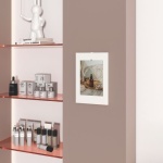 BRATECK επιτοίχια βάση tablet PAD34-01, αντικλεπτική, 9.7-11", λευκή - Image 2