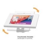 BRATECK επιτραπέζια βάση tablet PAD34-02, αντικλεπτική, 9.7-11", λευκή - Image 5