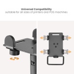 BRATECK βάση γραφείου για 2x οθόνες PMM-02LD, 17-32", με θέση για POS/printer/scanner/πληκτρολόγιο - Image 4