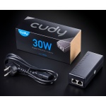 CUDY Gigabit PoE+/PoE injector POE200, 30W - Image 3