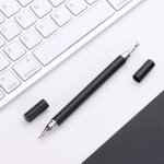 Στυλό αφής & ballpoint με μαύρο μελάνι PR41, μαύρο - Image 2