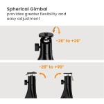 BRATECK βάση projector δαπέδου PRB-24, έως 10kg - Image 3