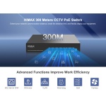 HIMAX PoE switch PS1402E-L, 4x Ethernet PoE & 2x Ethernet θύρες, έως 100Mbps - Image 4