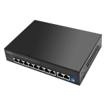 HIMAX PoE switch PS1802E-L, 8x Ethernet PoE & 2x Ethernet θύρες, έως 100Mbps - Image 3