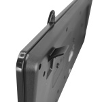 POWERTECH πληκτρολόγιο PT-1066, ενσύρματο, multimedia, EN/GR, μαύρο - Image 2