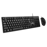 POWERTECH set ποντίκι & πληκτρολόγιο PT-1075, ενσύρματο, 1000DPI, μαύρο - Image 2