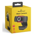 POWERTECH web camera PT-1078, 2.0MP Full HD, Plug & Play, 1.35m, μαύρη - Image 3