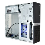 POWERTECH PC Case PT-1099 με 250W PSU, Micro-ATX, 356x102x338mm, μαύρο - Image 2