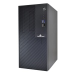 POWERTECH PC Case PT-1101 με 550W PSU, Micro-ATX, 265x168x353mm, μαύρο - Image 3