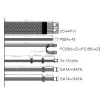 POWERTECH τροφοδοτικό για PC PT-1104, 250W, TFX, 80mm Fan - Image 3