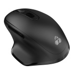 POWERTECH ασύρματο ποντίκι PT-1152, USB & USB-C δέκτη, 1600DPI, μαύρο - Image 2